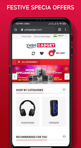 Yash Gadget - Online Shopping for Gadget screenshot 1