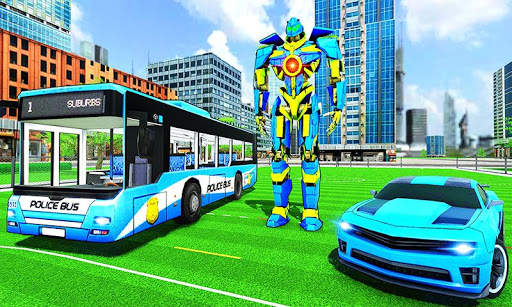 Real Bus Robot Car Battle:Transformation Game 2020 screenshot 2