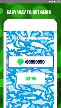 Free Diamonds Coins Counter For Hungry Shark 2020 screenshot 1