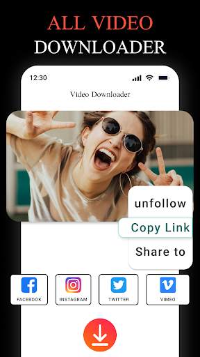 All Video Downloader Browser screenshot 1