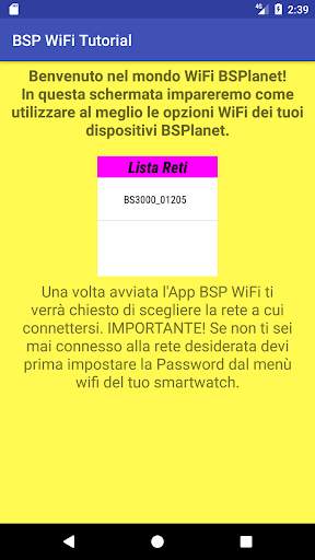 BSP WiFi screenshot 1