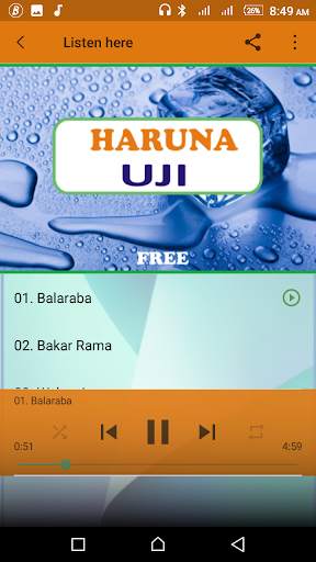 Haruna Uji Mp3 screenshot 4