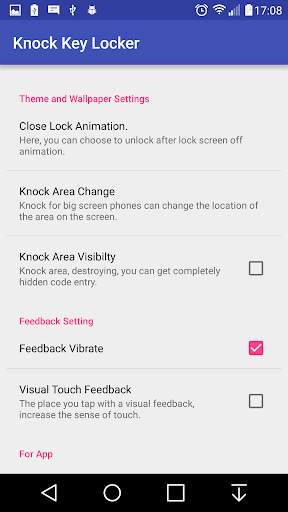 Knock Lock Screen screenshot 3