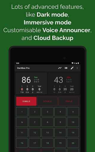 DartBee - Darts Scorebord screenshot 14