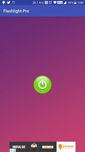 Flashlight Pro / Torch screenshot 1