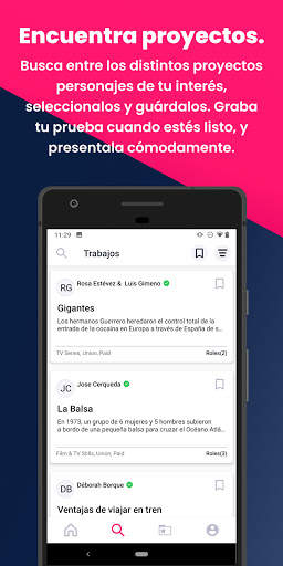 Actor App - Trabaja como un Pro screenshot 3