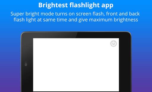 Bright Torch light – Front and back flashlight app screenshot 14