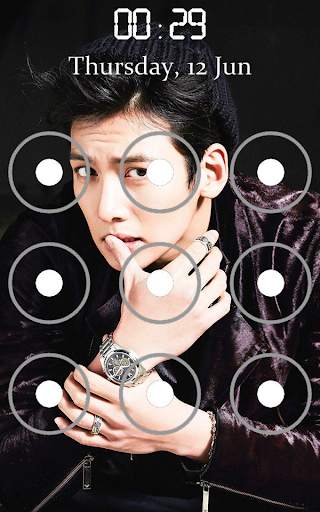 Ji Chang Wook Pattern Lock Screen screenshot 4