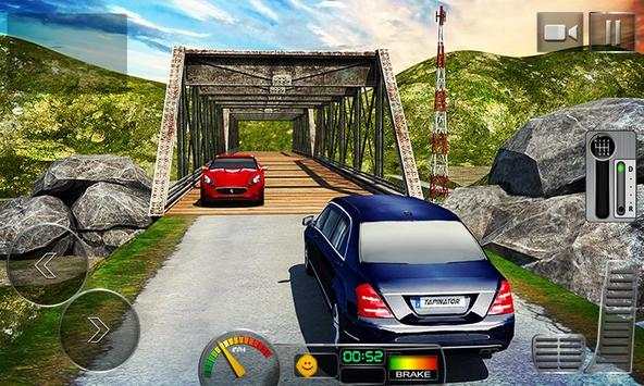 Offroad Hill Limo Driving 3D screenshot 4