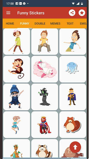 Funny GIF Stickers and emojis screenshot 3