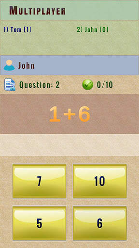 Math Games: Multiplayer Duel screenshot 5