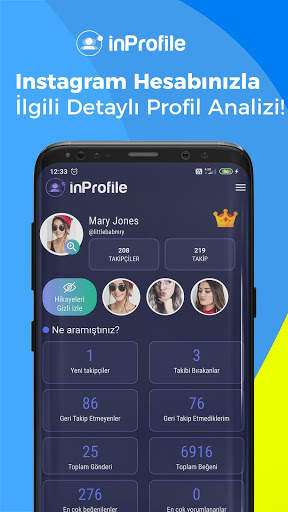 inProfile - Instagram İçin Takipçi Analizi screenshot 7