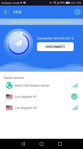 Private  Browser With free VPN screenshot 5