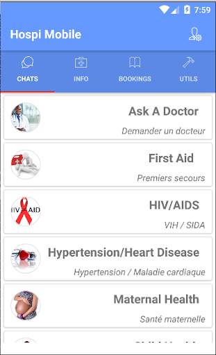 Hospi Mobile screenshot 1
