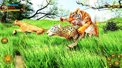 Wild Tiger Simulator 3d animal games screenshot 6