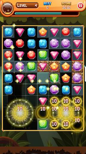 New Jewel Blast Match Game (free puzzle games) screenshot 2