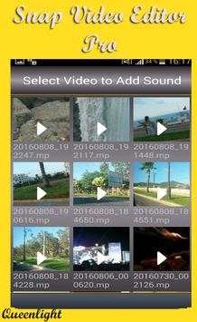 Snap Video Editor Pro screenshot 4
