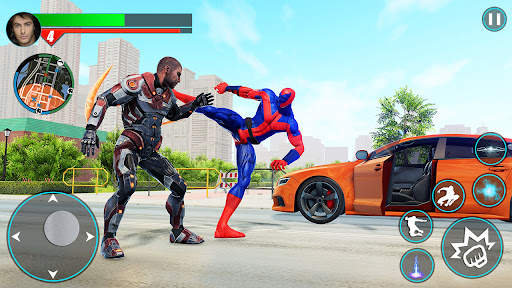 Iron Rope Hero Games – Superhero Games screenshot 4