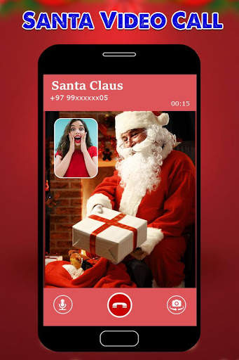 Video Call Santa - Simulated Video Call from Santa screenshot 3