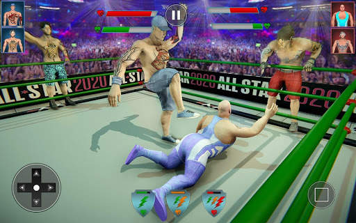 Ring Wrestling Revolution Cage Fighting Games 2021 screenshot 4
