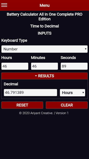 Battery Calculator All in One Complete PRO Edition screenshot 8