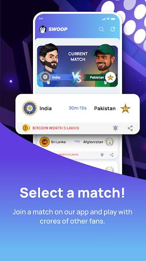 Swoop Fantasy Cricket screenshot 1