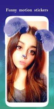 Bunny & Rabit Face camera - Motion Stickers screenshot 5