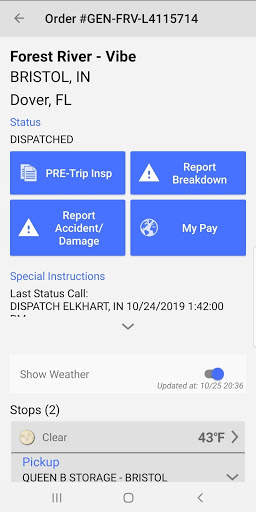 Driver Mobile Assistant screenshot 3