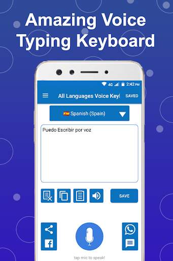 Easy Voice Typing Keyboard скриншот 7