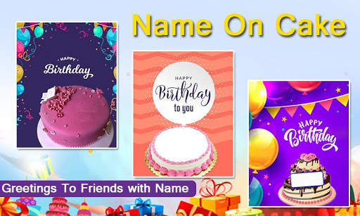 Name On Birthday Cake : Stickers, Quotes screenshot 3