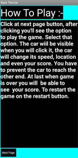 Race The Car - car games screenshot 2