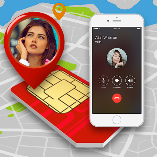 Mobile Number Locator - Caller Screen ID - Gps icon