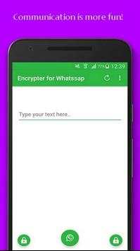 Encrypter For Whatsapp screenshot 1
