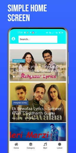 Cg Song App - Lyrics  & Cg Jas git, Online Offline screenshot 1