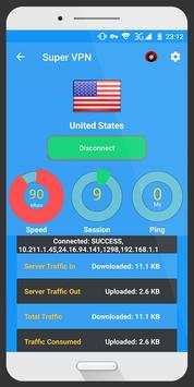 Super VPN screenshot 3