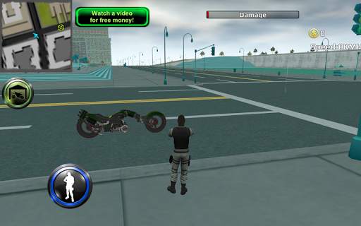 Cảnh sát Sci Fi Bike Rider 3D screenshot 1