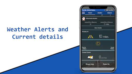Real-time Weather Alerts and Forecast Radar screenshot 2