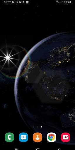 Earth Planet 3D Live Wallpaper Pro screenshot 2