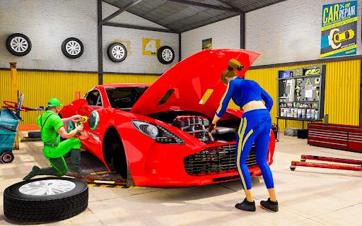 Gas Station Car Mechanic Sim screenshot 10