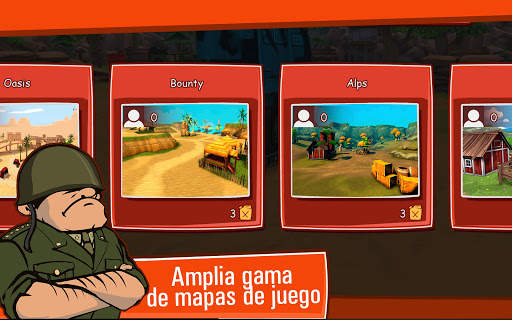 Toon Wars: Juegos de Tanques Multijugador Gratis screenshot 5