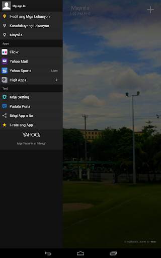 Yahoo Panahon screenshot 23