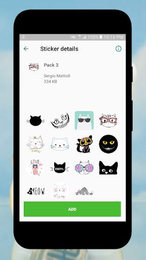 Stickers de Gatos para WhatsApp (WAStickerApps) screenshot 5