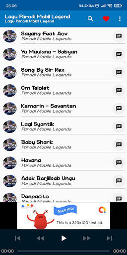 Parodi Lagu Mobile Legend screenshot 2
