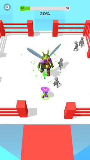 Paintman 3D - Stickman shooter स्क्रीनशॉट 6