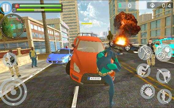 Ultimate Rope Hero Ninja City screenshot 2