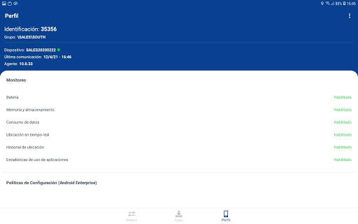 Agente MDM - cloud4mobile screenshot 9