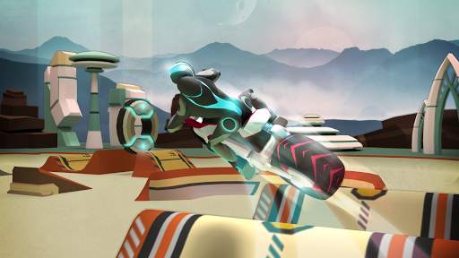 Gravity Rider: 라이더오토바이 게임 screenshot 1