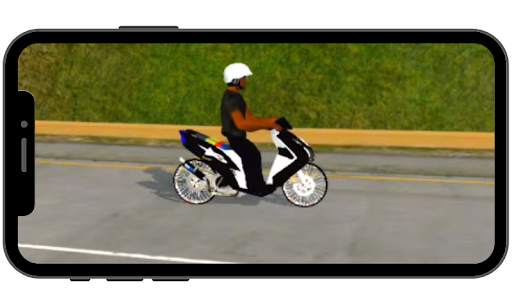 Mod Motor Drag Bussid screenshot 2