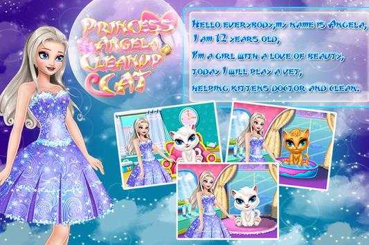 Princess Angela Clean up Cat 2 screenshot 2