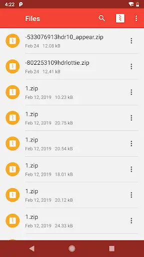 Zip Viewer screenshot 1